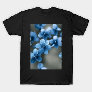 Beautiful Blue Flowers, for all those who love nature #92 T-Shirt